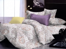 Комплект сатинового постельного белья Марко, размер Семейный - 1