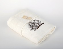 Комплект полотенец Дерево (белый) - 1
